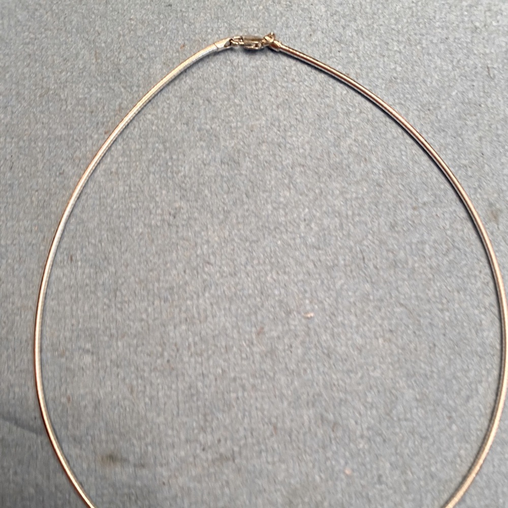 Sterling silver circular chain